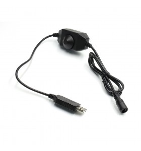 usb 5v to 12v dc5.5*2.1 lock female cable with Dimmer step up cable 